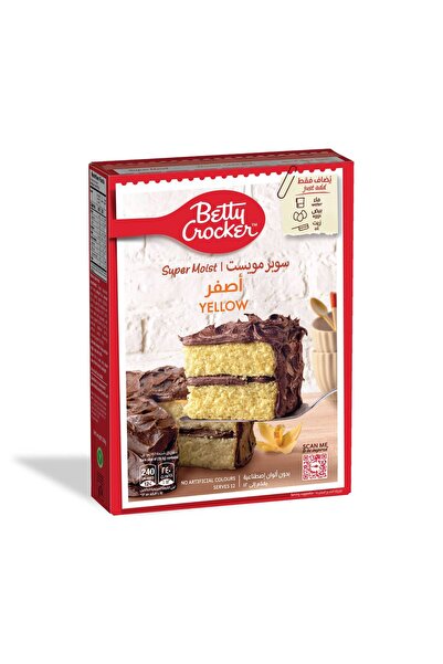 BETTY CROCKER كيكة صفراء سوبر مويست 500 جرام