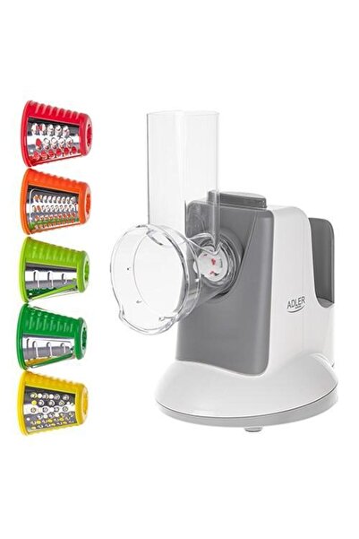 adler Feliator electric Adler AD4815, 150 W, 5 Sfaturi, Pentru Legume (Alb/Gri)