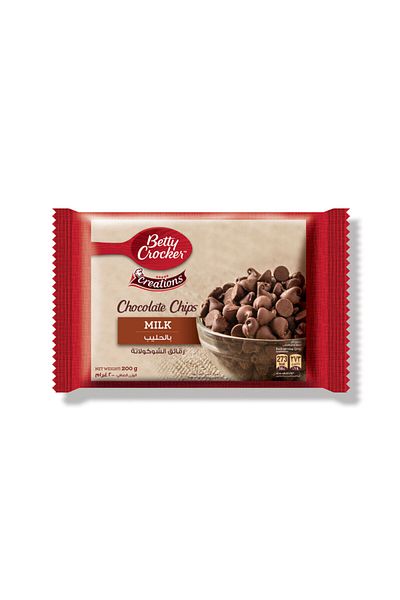 BETTY CROCKER رقائق الشوكولاتة بالحليب 200 جرام