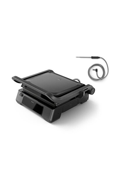 Philips Gratar ηλεκτρικό Philips Seria 7000 HD6307/70 Contact Grill, 2200 W, 220 C, Tava detasabila