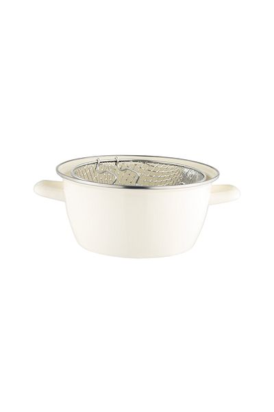 Madame Coco Salentino Frying Pan - White - 22 cm