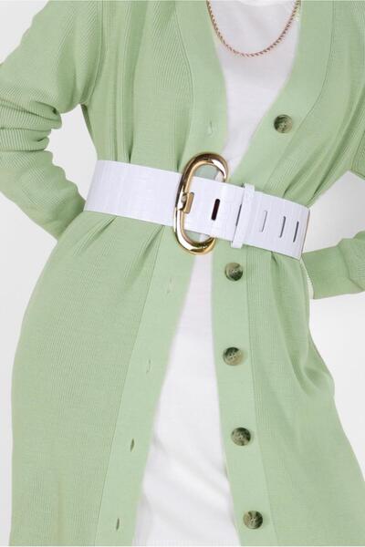 Alvina Buttoned Split Detail Knit Cardigan 42113