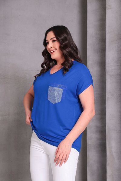 aytemas Pocket Stone Printed Blouse