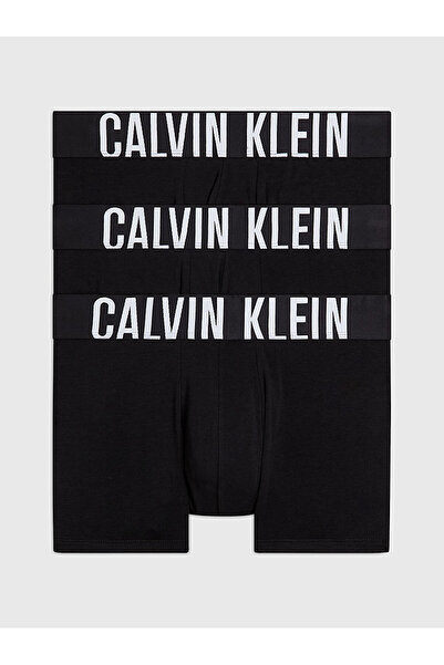Calvin Klein Erkek Siyah 3'lü Paket Boxer