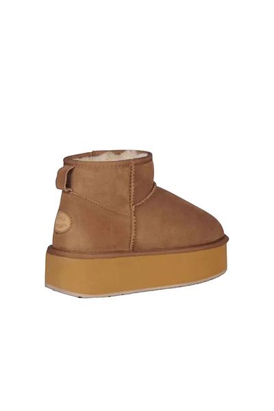 EMU Australia Stinger Micro Flatform Women's Black Boots Women's Boots W13082