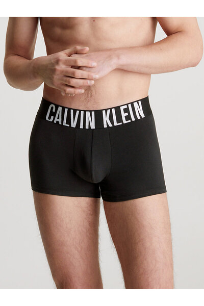 Calvin Klein Erkek Siyah - Gri / Beyaz Boxer