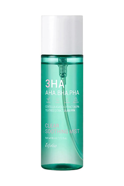 Esfolio %14 Centella Içeren Karşıtı Sprey Mist 3ha Clear Soothing Mist