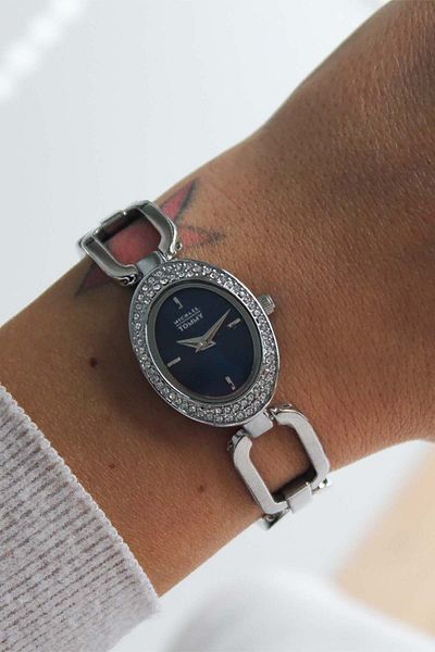 MICHAEL TOMMY Mt 325009 Lbbl33 Women's Wristwatch with Steel Cord
