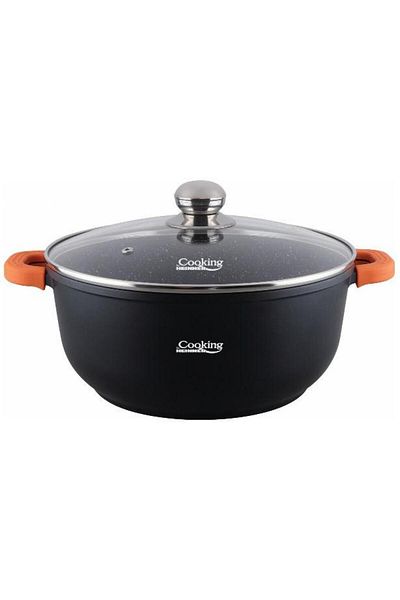 Heinner Heinner HR-SCO-A0340A cast aluminum casserole, 18.5 L, 40x17.5 cm (Black)