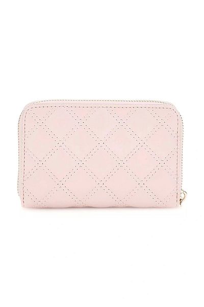 Guess Women's Pink Giully Medium Size Zippered Wallet