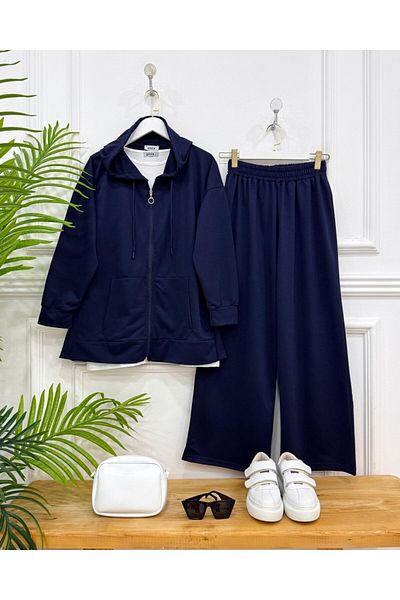 onix Next Double Suit Navy Blue