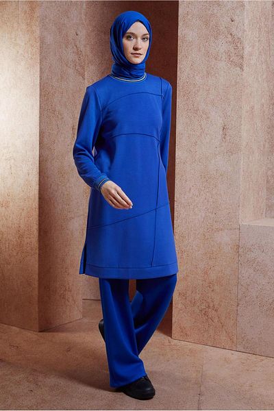 Alvina Hijab Tracksuit Tunic - 44677