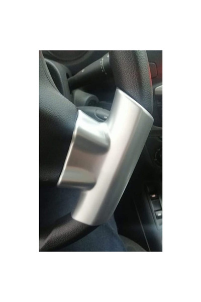 MYTUNİNG Citroen C-Elysee Direksiyon Simidi Kapağı ABS Plastik Gri renk