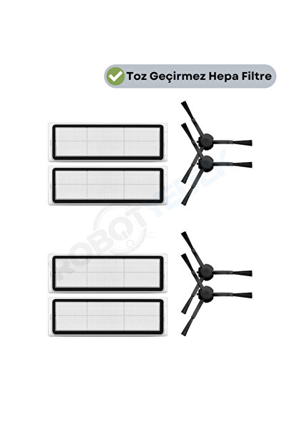 robotyedek Xiaomi Mop 2 Pro 3D - Atenție: Cu cameră-Plus Global, 8 bucăți fil...