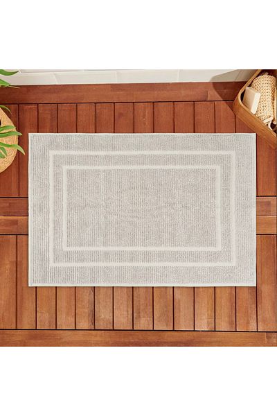 Evidea Soft Premium Foot Towel - Gray - 50X70 cm