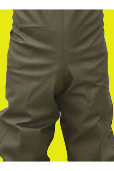 go out Göğüs Çizme, PVC Tulum Çizme %100 Su Geçirmez, Leke Tutmaz 55 Mikron Dikişsiz Tulum