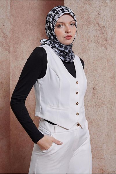Alvina 44455 Model Vest Trousers Set