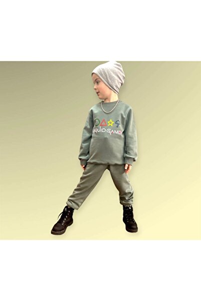 MUGAKİDS Squıd Game Baskılı Eşofman Takım