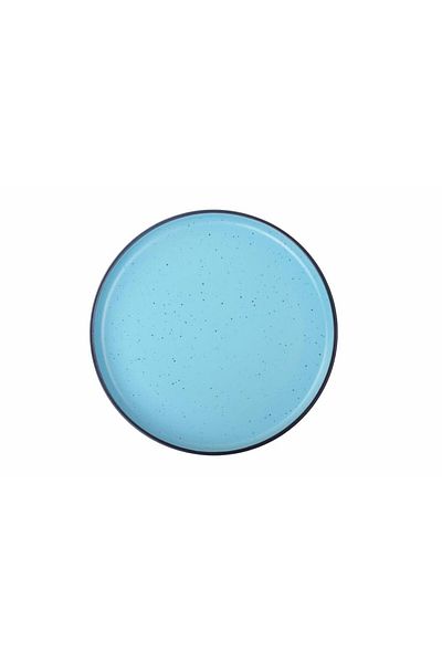 Heinner Heinner ELECTRA HR-WDF-A27 Dinner Plate, Ceramic, 27 cm (Blue/Black)