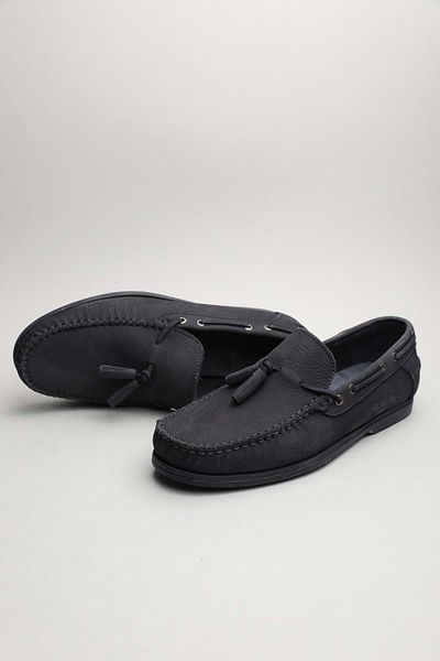 Gondol Loafer clasic pentru bărbați din piele naturală bleumarin 41 ttx.60137