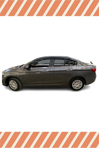 Fıat Egea Sedan Tüm Modellerine Özel 4'Lü Mügen Tip Cam Rüzgarlığı