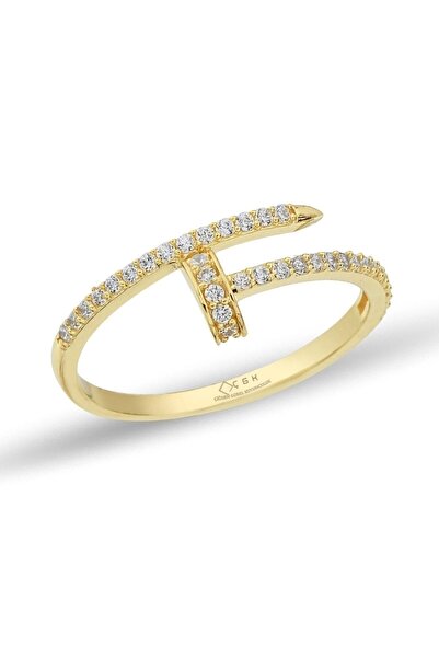 Çgk Çiğdem Gürel Kuyumculuk Çıtır Çivi Altın Yüzük