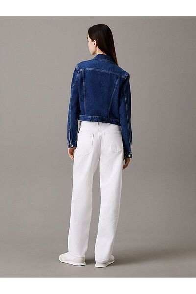 Calvin Klein Cropped 90's Denim Trucker