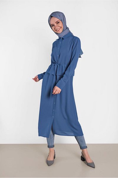 Alvina TUNICA ELASTIC CU DANTELE DIN TALIE 4424
