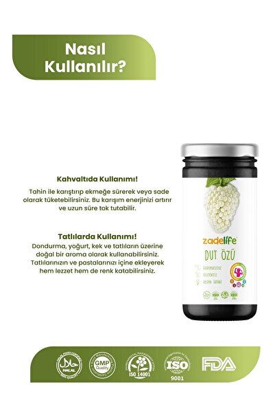 zadelife Dut Özü 315 gr
