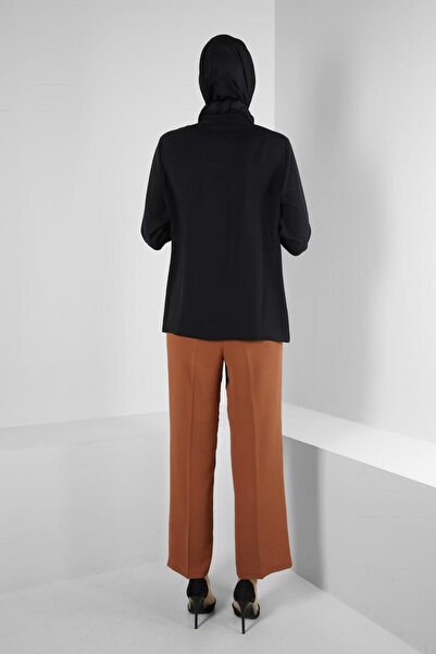 Alvina STONE DETAILED SHIRT COLLAR BLUZ 43574