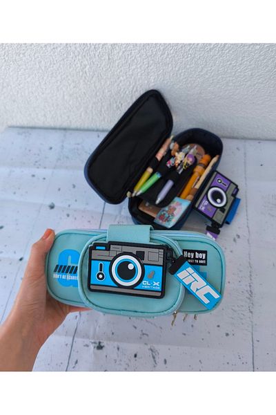 senacacollection Male Model Camera Look Pen Holder 1 Pc 21X5,5X6,5