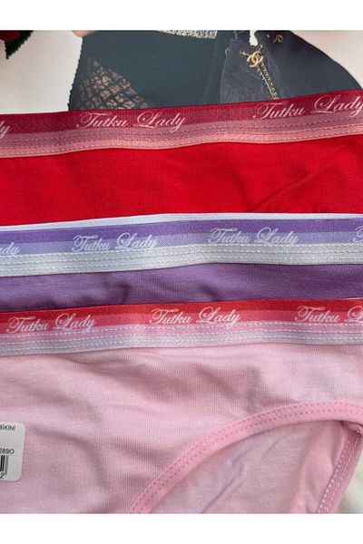 Tutku Set de chiloți Camisole Bato din 6 piese Classic Colors