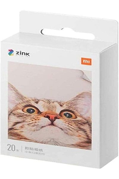 Xiaomi Portable Pocket Printer Photo Paper 2 x 3 inch, 20 Sheets