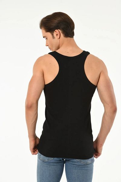 Mfö Life İç Giyim 10 Pieces Strappy Ribbed Woven Men's Athlete 1St Quality Made from 100% Cotton Yarns.