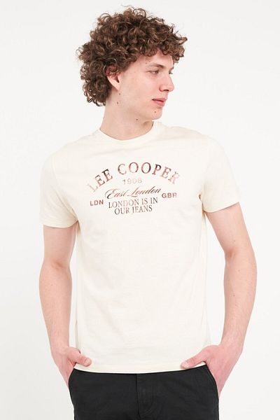 Lee Cooper Tricou barbat cu imprimeu texturat