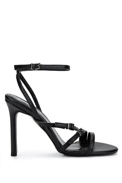 Tamer Tanca Women's Vegan Black Heeled Shoes