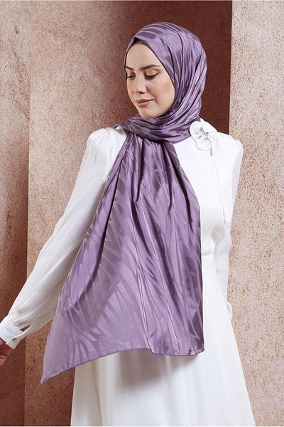 Alvina ALVİNA JACQUARD SHAL 8448 - Άνετο και κομψό σχέδιο