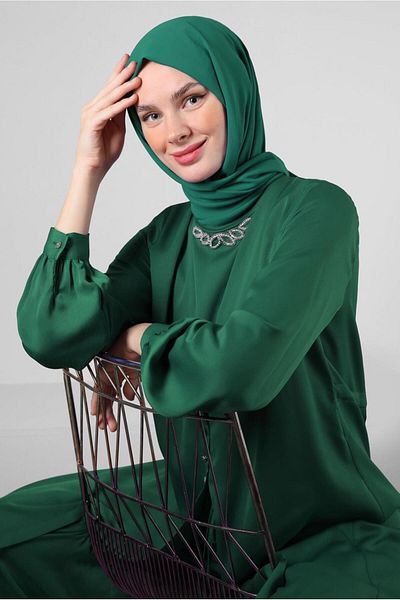 Alvina SATIN JUMPSUIT 43580 WITH FRONT TIE DETAIL