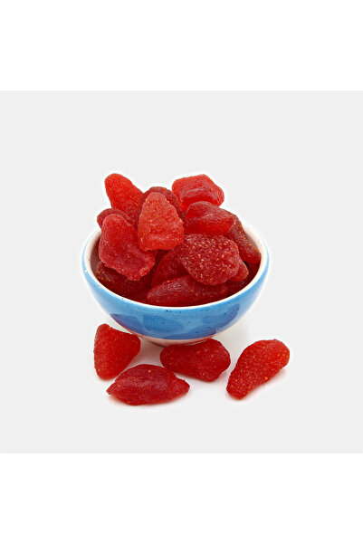 Saido Kahve Çilek Kurusu 500g – Şeker Içermez, Ev Yapımı Doğal Kurutma