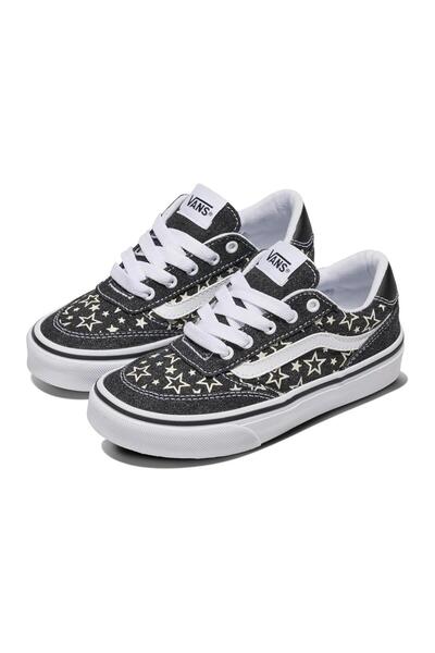 Vans Brooklyn Ls Girl's Sneaker Black Vn000D8Sblk1