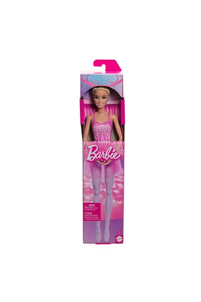 Barbie راقصة باليه أرجوانية - أشقر HRG34