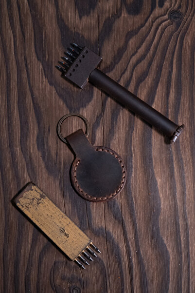 MY Leather حقيبة جلدية لسلسلة المفاتيح