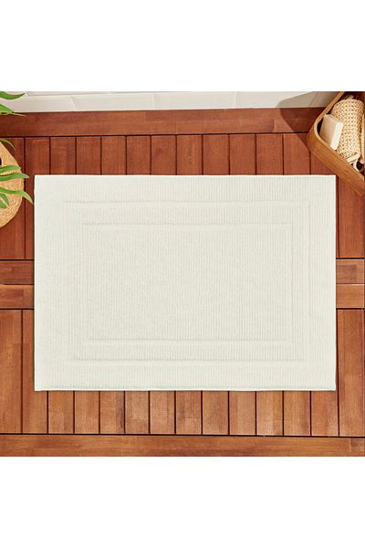 Evidea Soft Premium Foot Towel - White - 50X70 cm