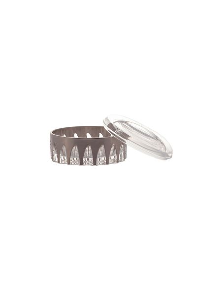 Dania Silver Acrylic Box For Dates, Sweets And Nuts