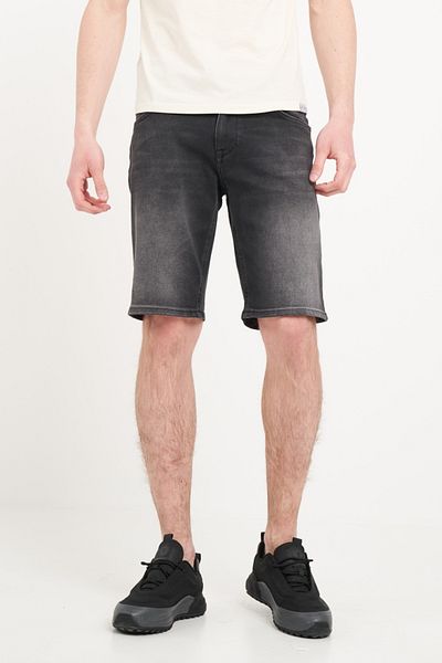 Lee Cooper Bermuda barbat din denim de culoare inchisa