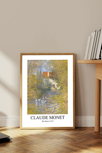 Dekorsiahome Еднокомпонентна картина в дървена рамка Claudemonettk0024