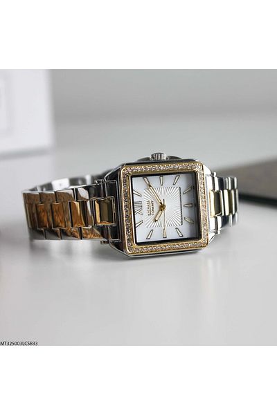 MICHAEL TOMMY Mt 325003 Lcsb33 Women's Wristwatch with Steel Band