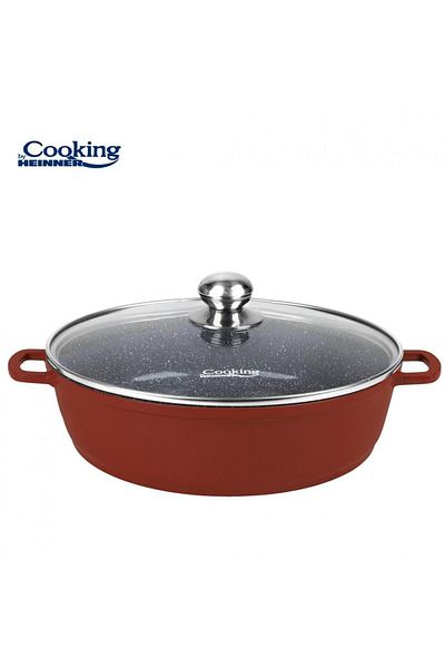 Heinner HEINNER CALABRIA saucepan with lid, 40 x 9.8cm, 11 L, aluminum (Brown)