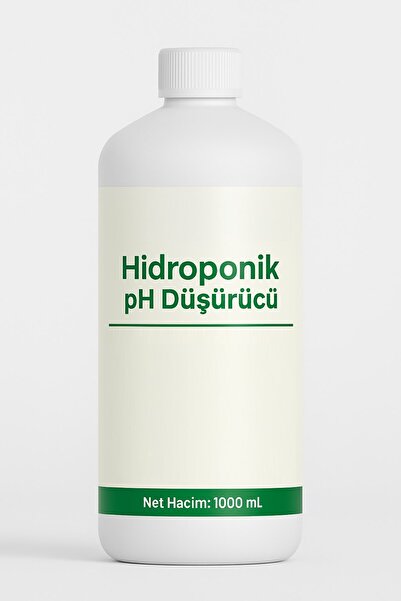 TEKNO İSTANBUL Hidroponik Ph Düşürücü 1 Litre Topraksız Tarım