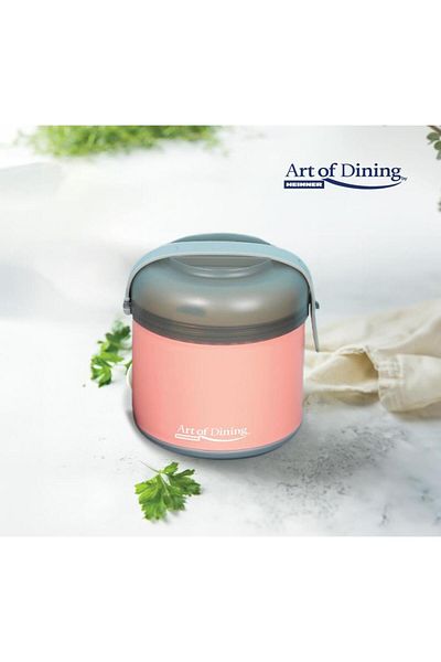 Heinner Heinner LOCA thermal casserole, 600ml, 13x13x14.5 CM (Pink)